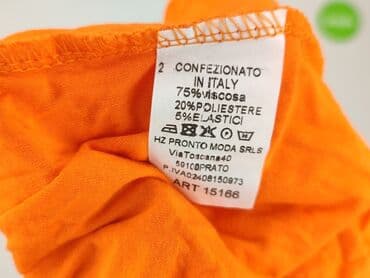 bluzki damskie pomarańczowa: Fiore, Bluzka damska, rozmiar S — 5