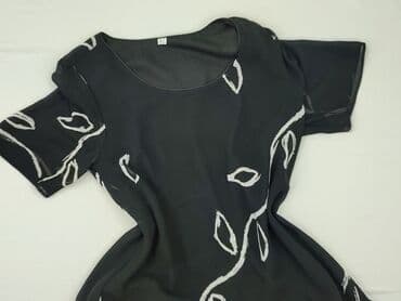 czarne luźne sukienki: Sukienka damska, rozmiar 6XL — 1