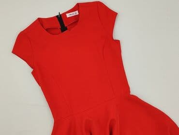 czerwone sukienki: Sukienka damska, XS — 1