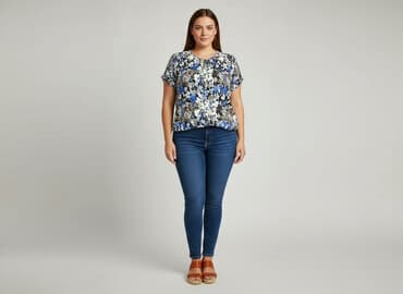 bluzka w kwiaty new yorker: Bluzka damska, rozmiar 2XL — 5