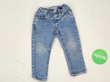stradivarius spodnie biale: Spodnie jeansowe, DenimCo, 1.5-2 lat, 92, stan - Idealny — 2