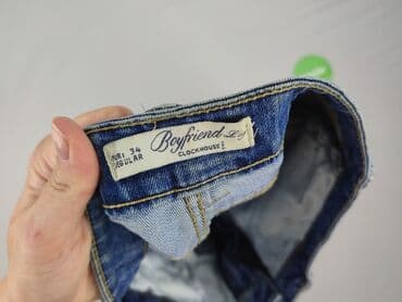 dżinsy typu boyfriend: Clockhouse, Jeansy damskie, rozmiar XS — 4