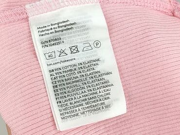 hm bluzki z krótkim rękawem: H&M, Top damski, rozmiar M — 5