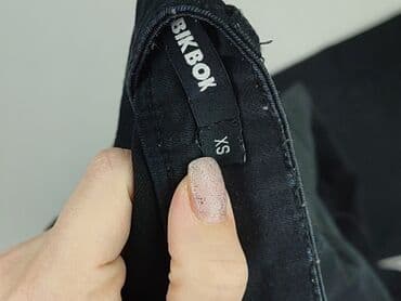 dżinsy czarne: Bik Bok, Jeansy damskie, rozmiar XS — 7