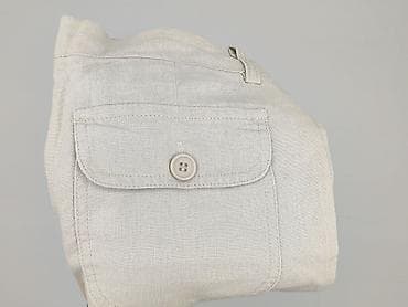 bluzki len: Spodnie materiałowe damskie, rozmiar M — 6