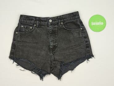 spodenki jeansowe z wysokim stanem pull and bear: PULL&BEAR, Szorty damskie, rozmiar S — 2