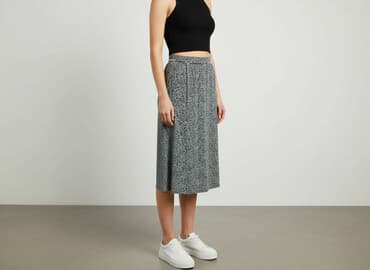 czarne spódniczka sinsay: Spódnica damska, rozmiar S — 5