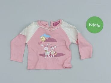różowa koszulka niemiec: Blouse, 9-12 months, condition - Very good — 2