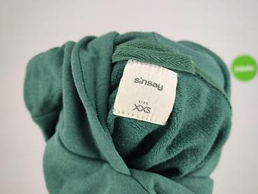 bluza stich h: Sinsay, Bluza z kapturem damska, rozmiar 2XS — 4
