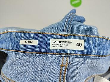 jeansy mama: House, Jeansy damskie, rozmiar L — 4