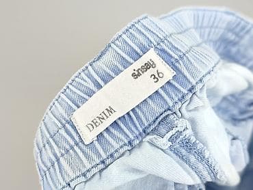 jeansy straight pull and bear: Denim, Jeansy damskie, rozmiar S — 4