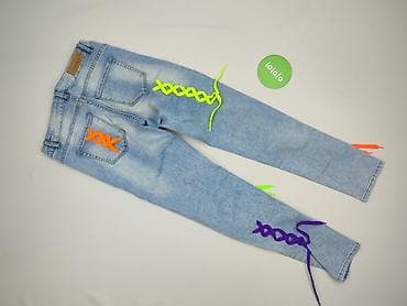 bluzy monnari wyprzedaż: Spodnie jeansowe, 14 lat, 164, stan - Bardzo dobry — 3