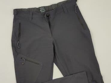 zara woskowane spodnie: Material trousers for women, size M (EU 38) — 1