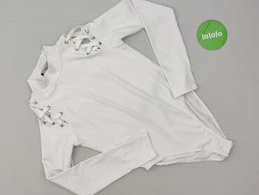 biale obcisla bluzki: Body damskie, M — 2