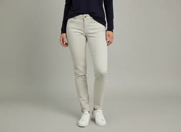 daysie spodnie woskowane: Spodnie materiałowe damskie, rozmiar S — 1