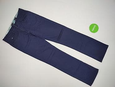 spodnie jeans drill: H&M, Spodnie materiałowe damskie, rozmiar S — 3