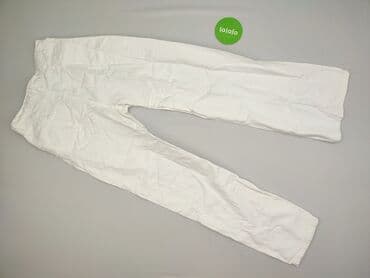 szerokie spodnie jeansowe bershka: Bershka, Jeansy damskie, rozmiar L — 3