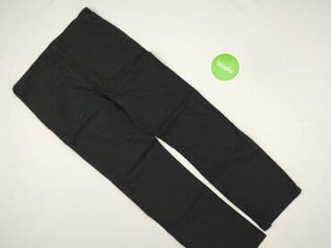 spodnie szeroki: Spodnie materiałowe damskie, rozmiar XL — 4