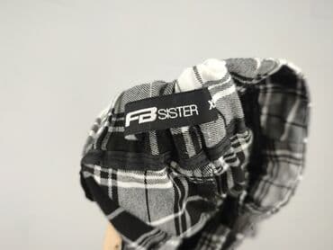 spodnie z zapięciem na nogawkach: FB Sister, Material trousers for women, size XS — 5