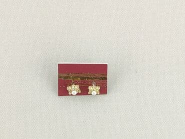 złote dodatki do zielonej sukienki: Earrings, Female, condition - Perfect — 1