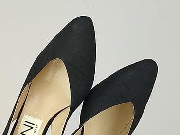 trampki stitch: Czółenka damskie VICINI Made in Italy - Model: slingback z odkrytą — 5