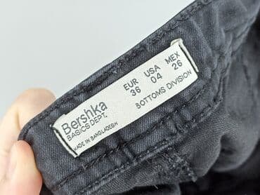 obcisłe szorty damskie: Bershka, Jeansy damskie, rozmiar S — 4