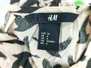 bluzki oversize czarne: H&M, Bluzka damska, rozmiar S — 4