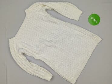 bialy sweterek do sukienki: Tunika damska, XS — 2
