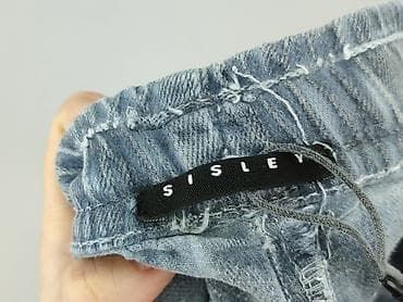 trampki daichman: Damskie spodnie jeansowe SISLEY - Kolor: jasny denim/bleached - — 4