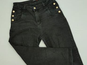 czarne jeansy dzwony: Redseventy, Jeansy damskie — 1