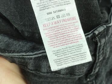 krótkie czarne spodenki materiałowe: Beloved, Szorty damskie, rozmiar M — 5