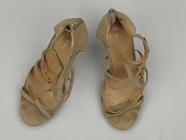 kapcie z piętą: Sandały damskie, rozmiar 38 — 1