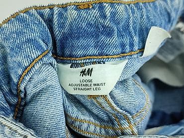 bluzki hm: Spodnie jeansowe, H&M, 12 lat, 152, stan - Dobry — 5