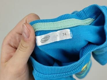 koszulka barcelony lewandowski dla dzieci: T-shirt, Pepco, 6-9 months, condition - Perfect — 4