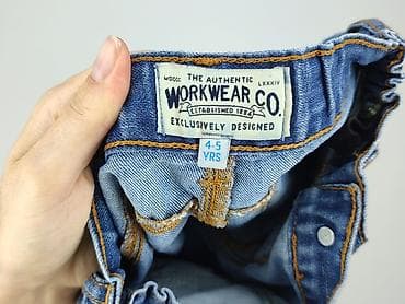 burbery jeans: Spodnie jeansowe, Marks & Spencer, 4-5 lat, 104/110, stan - Idealny — 4