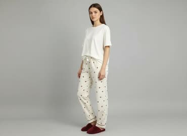 spodnie od piżamy damskie hello kitty: Низ піжами, розмір S — 1