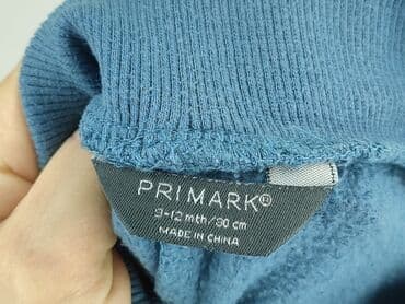 ubranka dla niemowląt 0 3 h: Sweatpants, Primark, 9-12 months, condition - Very good — 4
