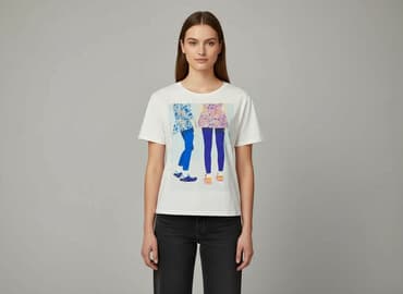 reserved t shirty damskie wyprzedaż: Reserved, T-shirt damski, rozmiar M — 1