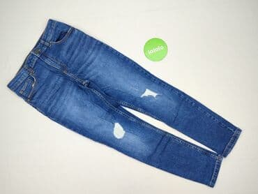 ocieplane jeansy chłopięce: Spodnie jeansowe, River Island, 12 lat, 152, stan - Idealny — 2