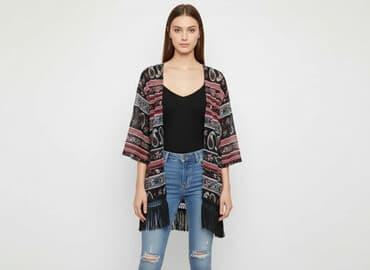 kimono kurtka: FB Sister, Kardigan damski, rozmiar S — 6