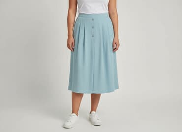 spódnice plisowane midi z paskiem: Spódnica damska, rozmiar XL — 1