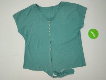 bluzka hawajska damska: Bluzka damska, rozmiar 4XL — 2