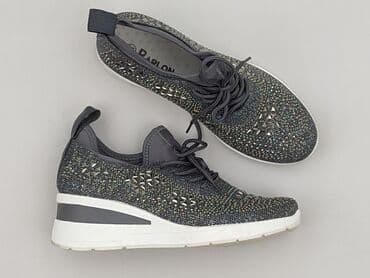 kozaki na koturnie lasocki: Sneakersy damskie, 37 — 1