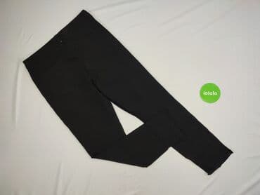 jeansy plus size wysoki stan: Laura Torelli, Spodnie materiałowe damskie, 3XL — 4