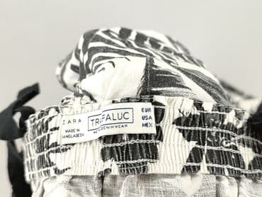 joggery lniane damskie: Trafaluc, Spodnie materiałowe damskie, rozmiar XS — 3