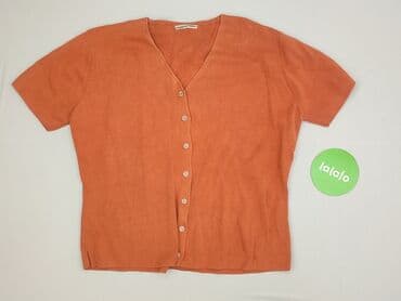 sweter z krótkim rękawem męski: Kardigan damski, rozmiar L — 2