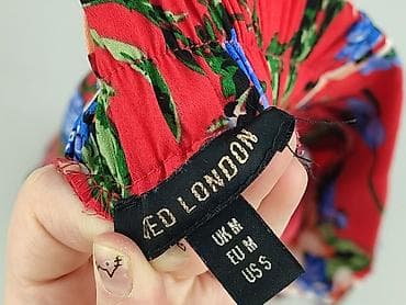 legginsy stringi: Red, Spodnie materiałowe damskie, rozmiar M — 4