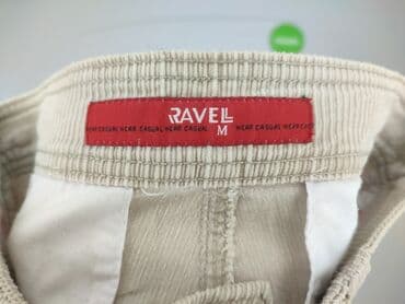 kapcie na rzepy ccc: Ravel, Spodnie materiałowe damskie, M — 4