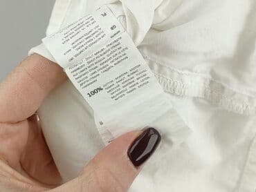 biala bluzka na jedno ramie: Bluzka damska, rozmiar M — 6