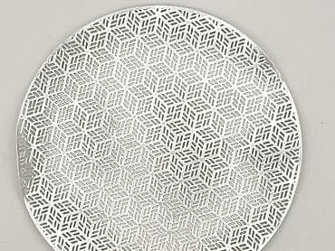 Serwetka 38 x 38, kolor - Srebny, stan - Bardzo dobry